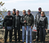 Motorcycle poker run from Wisconsin, Minnesota and Illinois